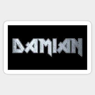 Heavy metal Damian Sticker